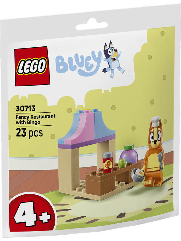 30713 Bluey Restaurant mit Bingo, Konstruktionsspielzeug