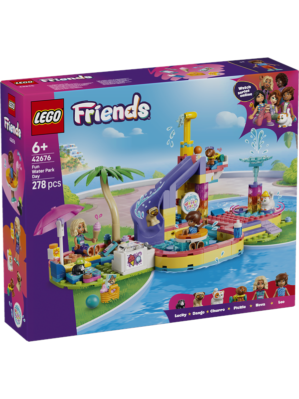 42676 Friends Lustiger Tag im Wasserpark, Konstruktionsspielzeug