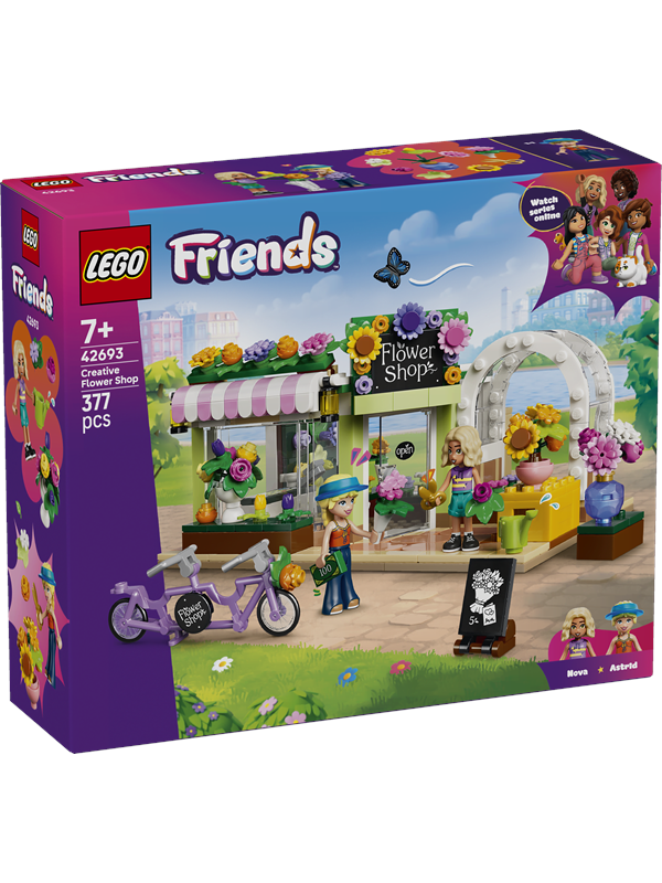 42693 Friends Kreativer Blumenladen, Konstruktionsspielzeug