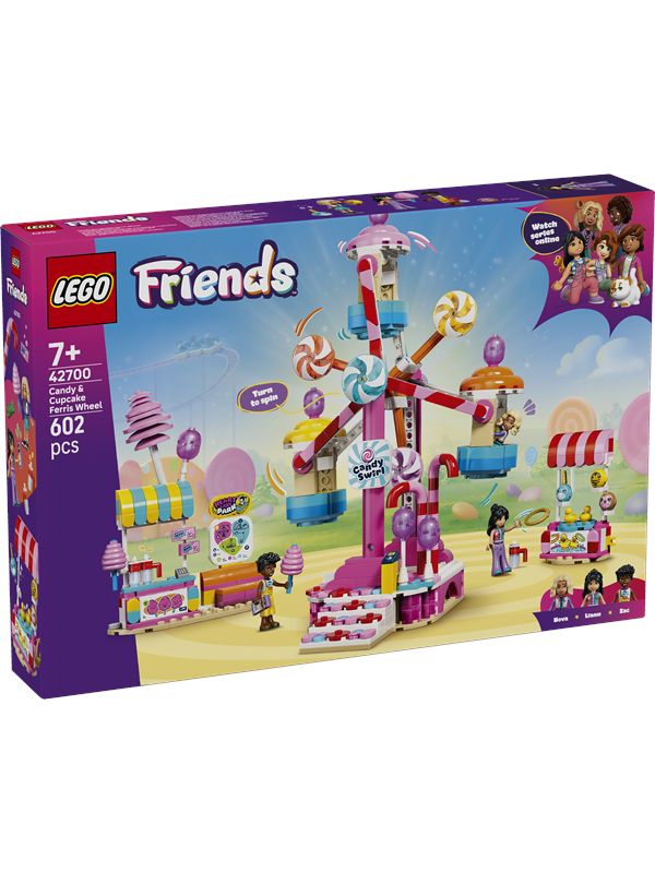 42700 Friends Cupcake-Riesenrad, Konstruktionsspielzeug