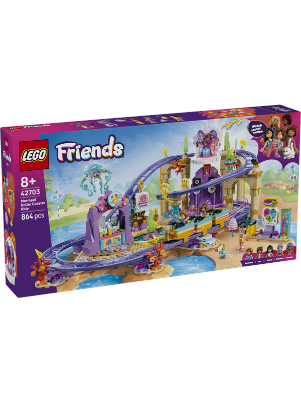 42703 Friends Meerjungfrauen-Achterbahn, Konstruktionsspielzeug