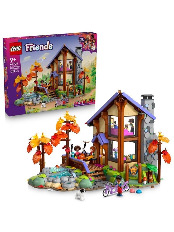 LEGO Friends 42705 Gemtliche Htte im Herbstwald