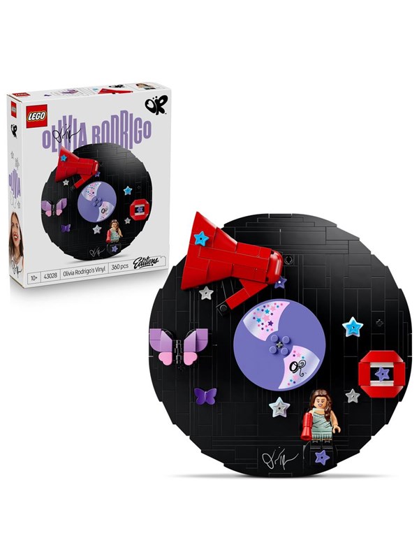 Image of LEGO Editions Music 43028 Olivia Rodrigos Schallplatte