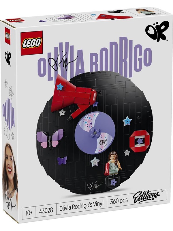 43028 Editions Olivia Rodrigos Schallplatte, Konstruktionsspielzeug