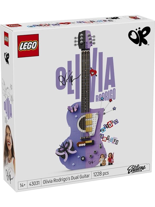 43031 Editions Olivia Rodrigos Gitarre, Konstruktionsspielzeug