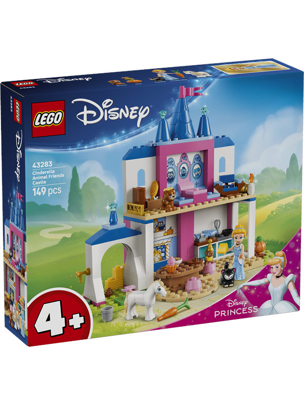 43283 Disney Princess Cinderellas Tierpalast, Konstruktionsspielzeug