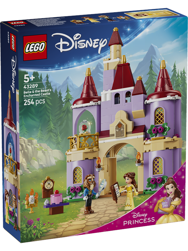 Image of LEGO Disney 43289 Das verzauberte Schloss von Belle und dem Biest