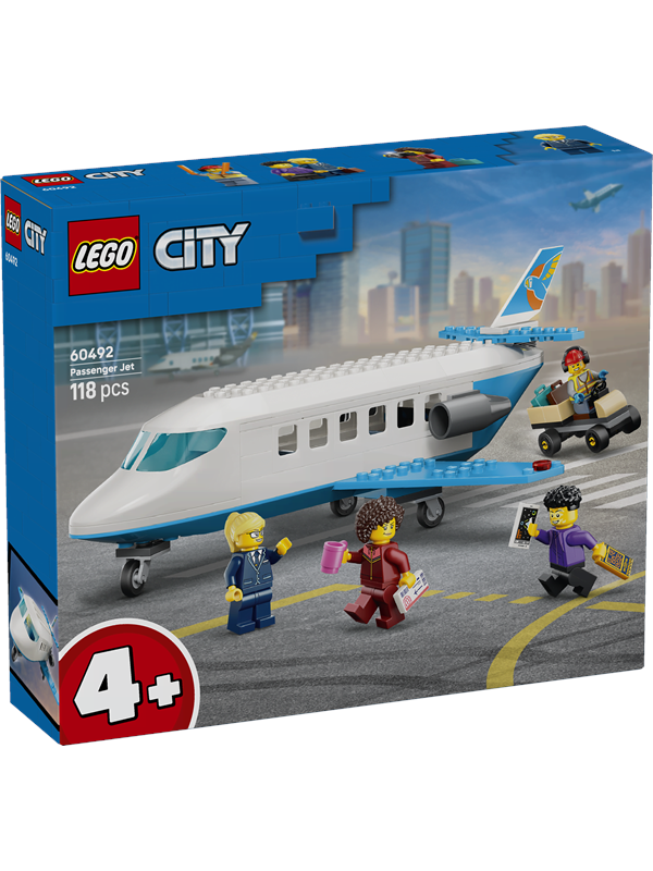 60492 City Passagierjet, Konstruktionsspielzeug