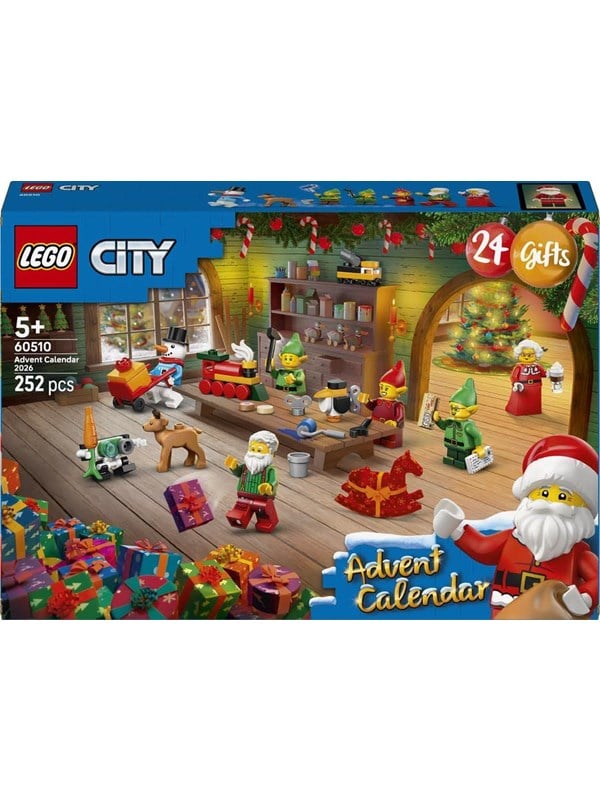 60510 City Adventskalender 2026, Konstruktionsspielzeug