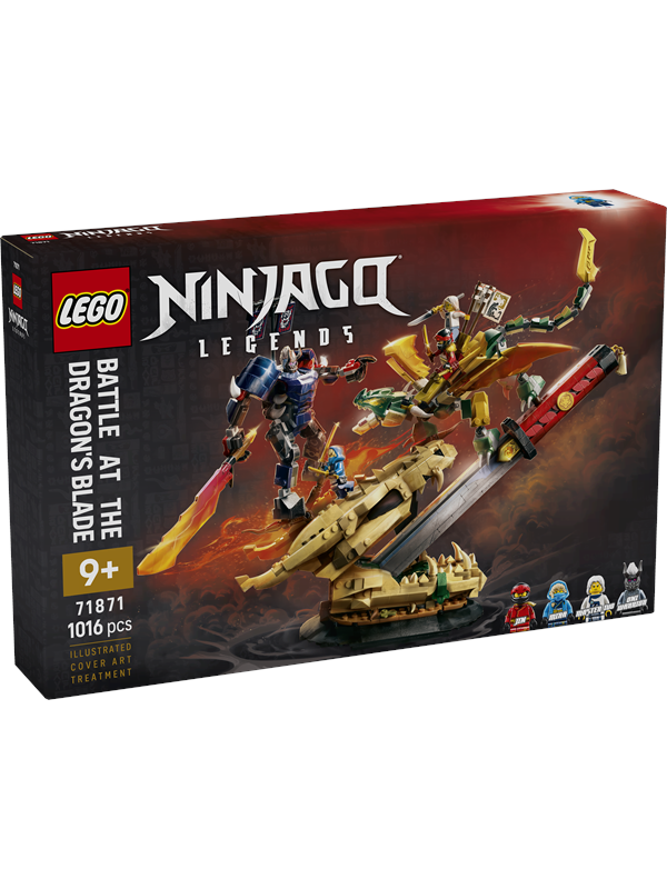 71871 Ninjago Showdown auf der Drachenklinge, Konstruktionsspielzeug