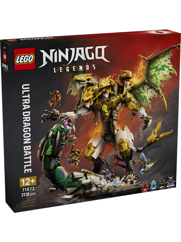 71872 Ninjago Duell mit dem Ultradrachen, Konstruktionsspielzeug