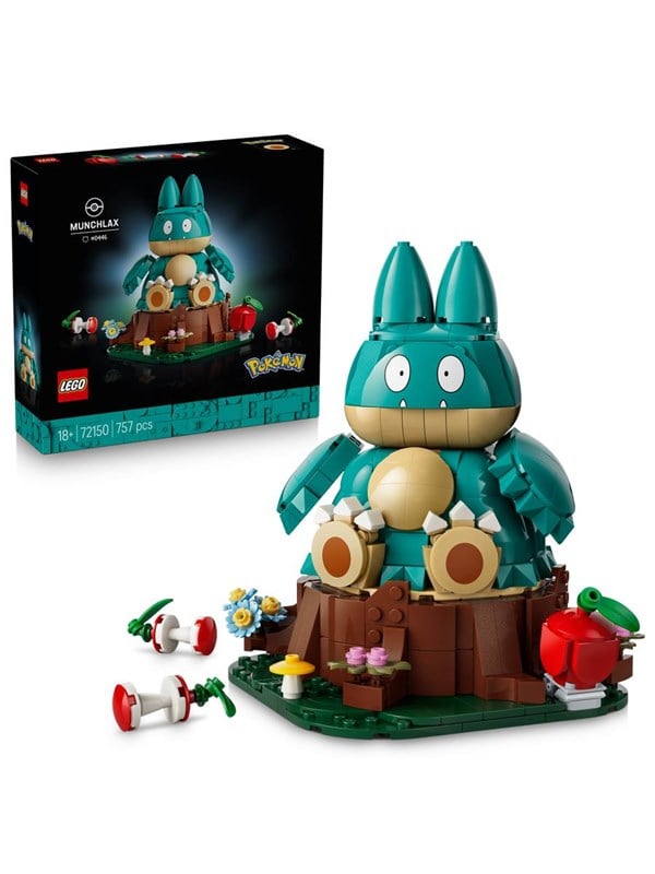 72150 Pokémon Mampfaxo, Konstruktionsspielzeug