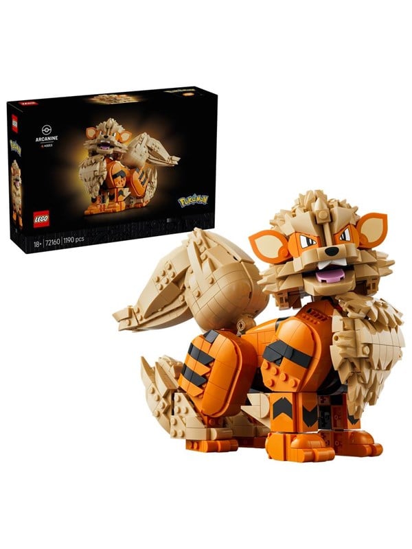 72160 Pokémon Arkani, Konstruktionsspielzeug
