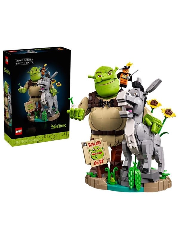 LEGO Shrek 72423 Shrek Esel und Der Gestiefelte Kater