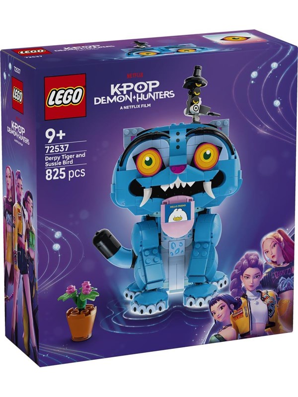72537 KPop Demon Hunters Der Tiger Derpy und die Elster Sussie, Konstruktionsspielzeug