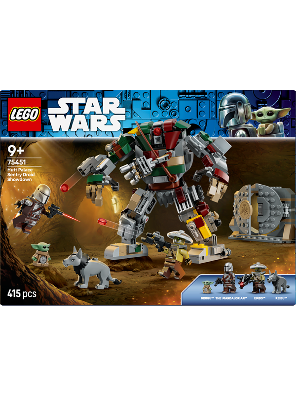 75451 Star Wars Showdown mit dem Wächterdroiden am Huttenpalast, Konstruktionsspielzeug