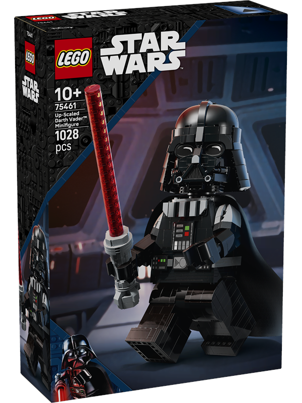 LEGO Star Wars 75461 ® Star Wars Up-Scaled Darth Vader Minifigure Building Set for Kids - Star Wars Decor - 75461