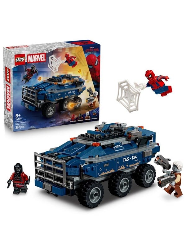 Image of LEGO Marvel 76349 Spider-Man Jagt den Gefängnistransporter