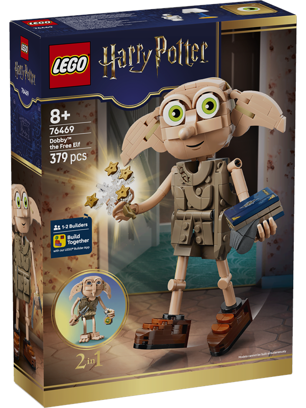 76469 Harry Potter Dobby, der Freie Elf, Konstruktionsspielzeug