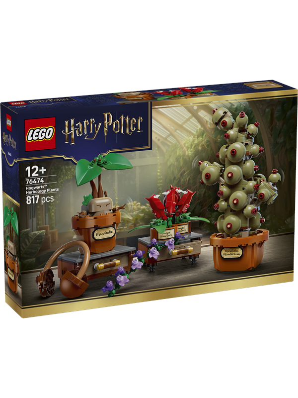 76474 Harry Potter Schloss Hogwarts: Kräuterkunde-Pflanzen, Konstruktionsspielzeug