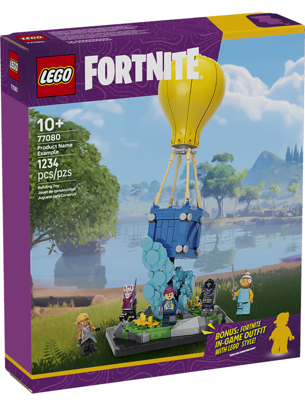 77080 Fortnite Vorratslieferung, Konstruktionsspielzeug