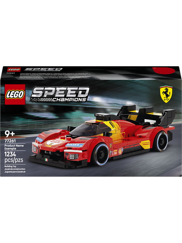 77261 Speed Champions Ferrari 499P, Konstruktionsspielzeug