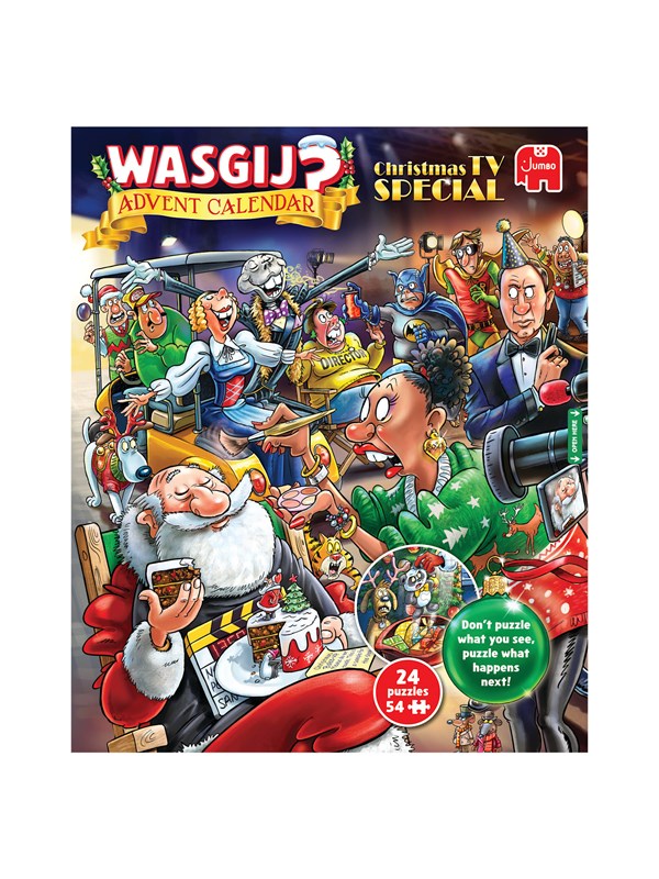 Wasgij Christmas Advent Calendar -Christmas TV Special
