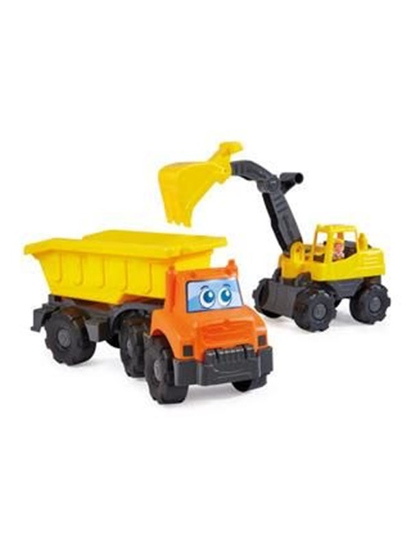 Ecoiffier Dump truck and excavator