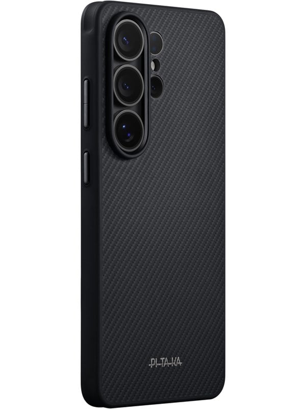 PITAKA Cairn Case - Aaron button - Black/Grey - Samsung Galaxy S26 Ultra