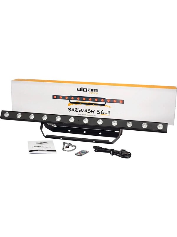 Algam Lighting 12 x 3W LED-Wash-Bar - RGB