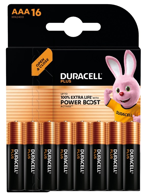 Image of DURACELL Plus AAA (16-Pack)