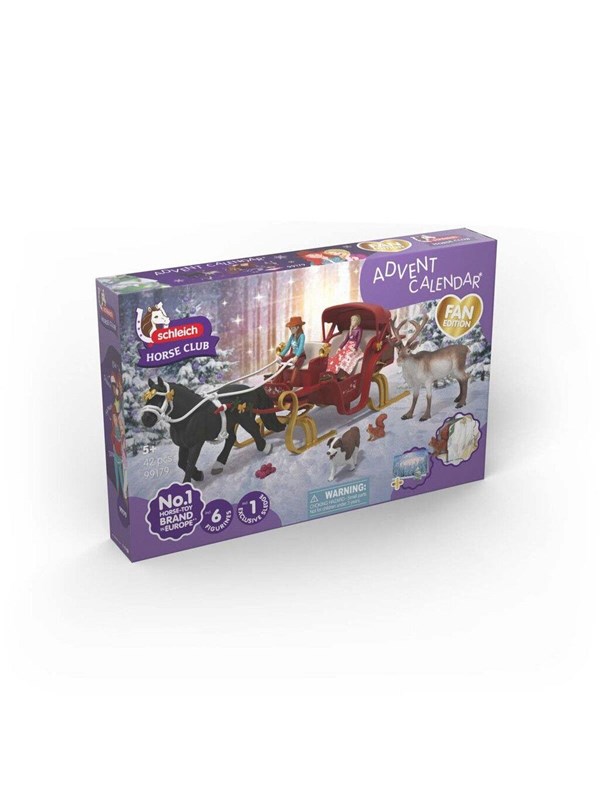 Schleich Gr. Adventsk. HORSE CLUB - Weihnachtl. Schlittenf.