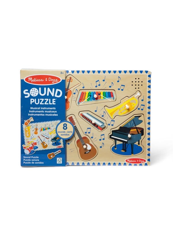 Melissa & Doug Sound Puzzle Musical Instruments