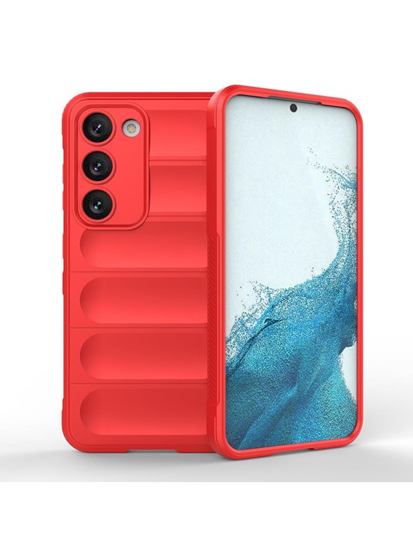 Hurtel Magic Shield Case for Samsung Galaxy S23+ Flexible Armored Cover Red