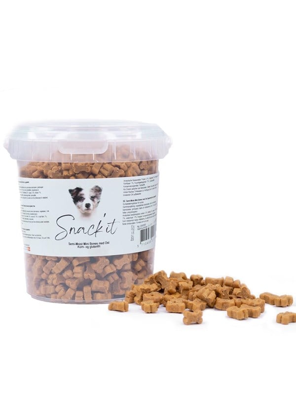 Snackit snackit halbfeuchte Mini-Knochen m Kse 500g