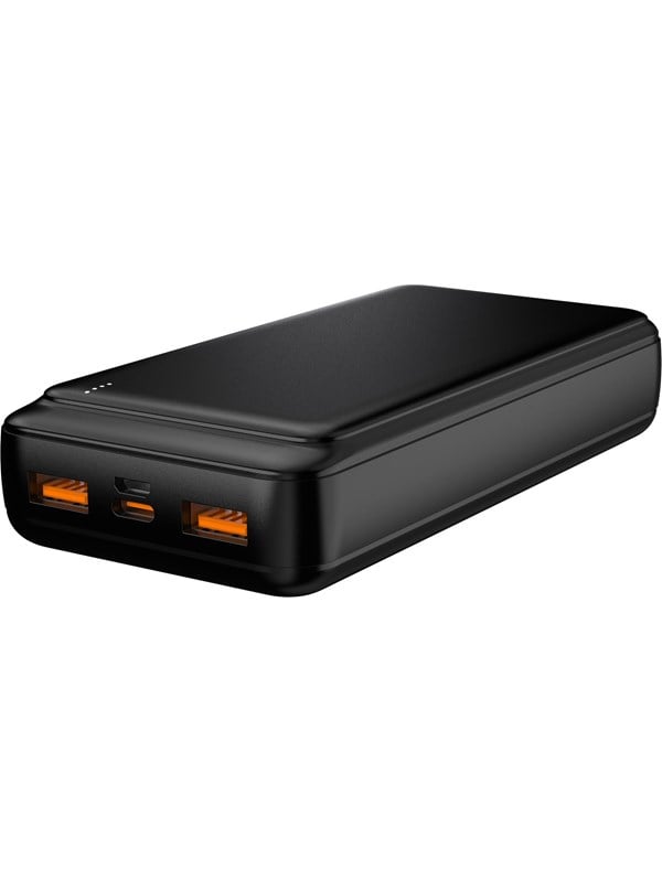 DENVER PQC-20009 - Fast charge Powerbank with 20000mAh battery Powerbank (Akku) - schwarz - 20000 Ah