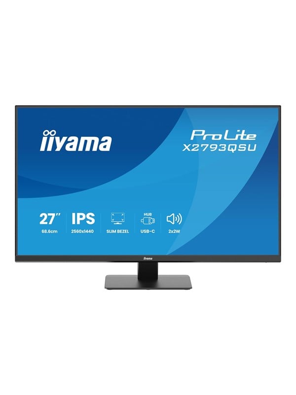 Iiyama Prolite 68,5Cm (27") Wqhd Ips 16:9 75 Hz Monitor Schwarz X2793qsu-B1 - Bild 3
