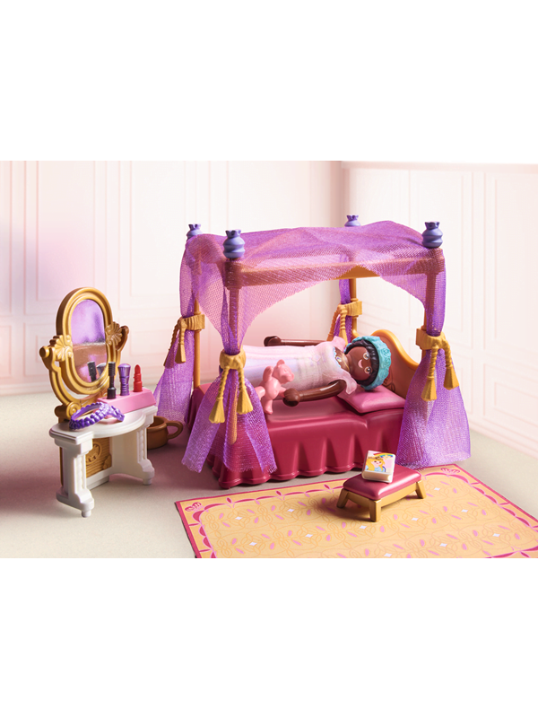 Baukästen Prinzessinnenzimmer + Baldachinbett Playmobil