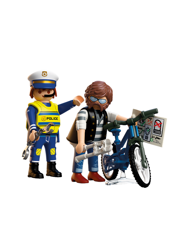 Image of Playmobil City Action - Fahrraddiebstahl