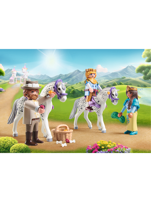 Kutschenspiel mit Kutscher und königlichem Paar Playmobil