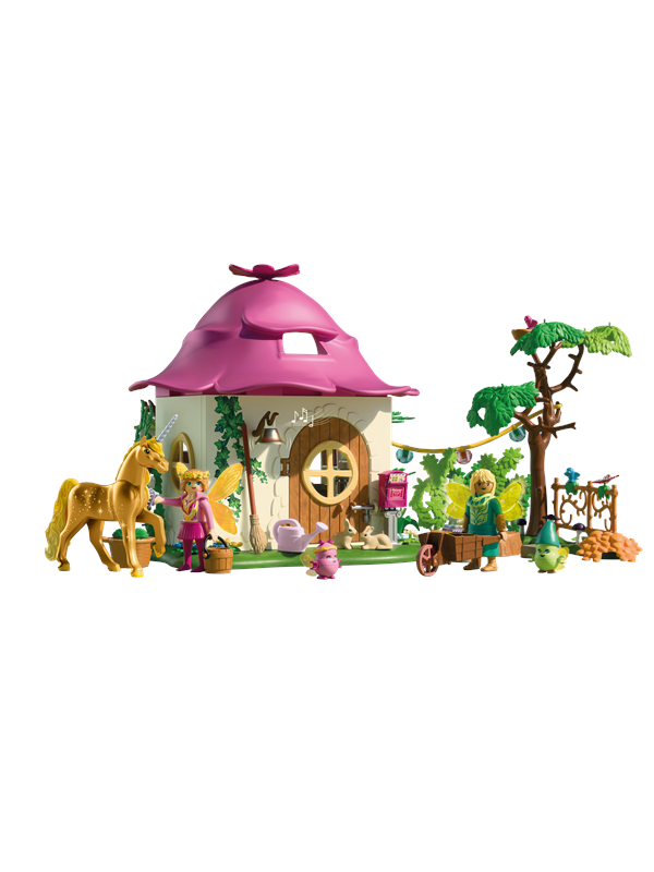 Playmobil Fairies - Gemtliches Feenhaus mit goldenem Einhorn