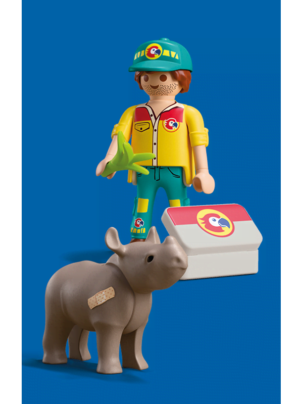 Playmobil DuoPack Ranger mit Nashorn