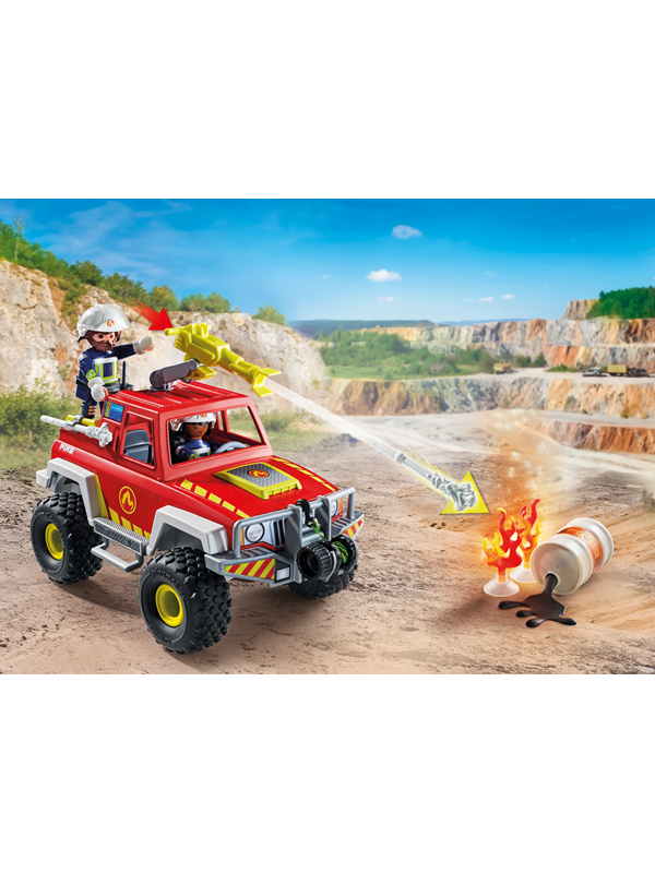 Image of Playmobil Feuerwehrfahrzeug