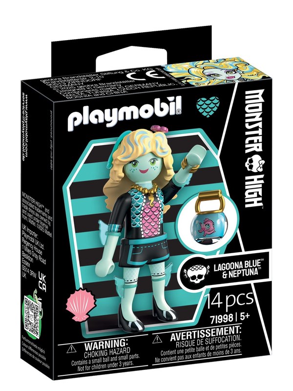 71998 x MonsterHigh Lagoona Blue, Konstruktionsspielzeug