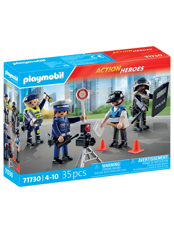 Playmobil City Action - Polizei-Figuren-Set