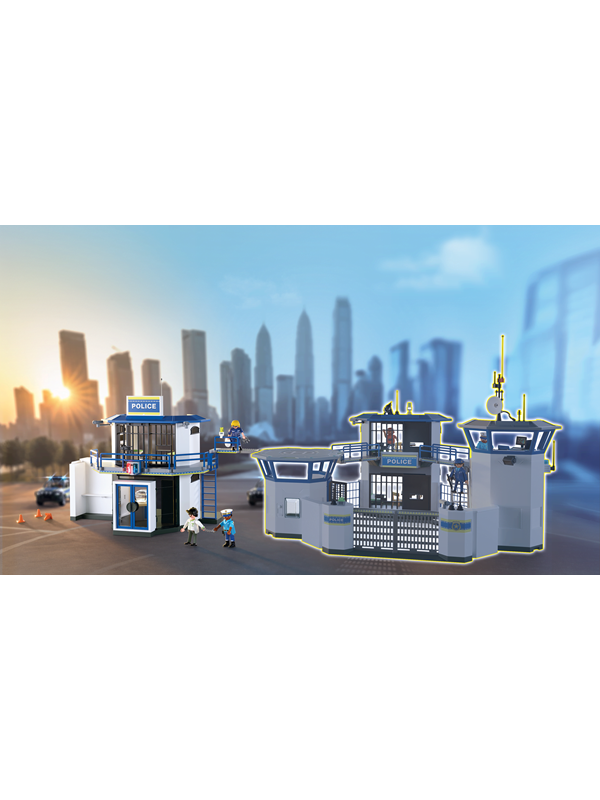 Playmobil City Action - Polizeistation mit Ermittlungsraum