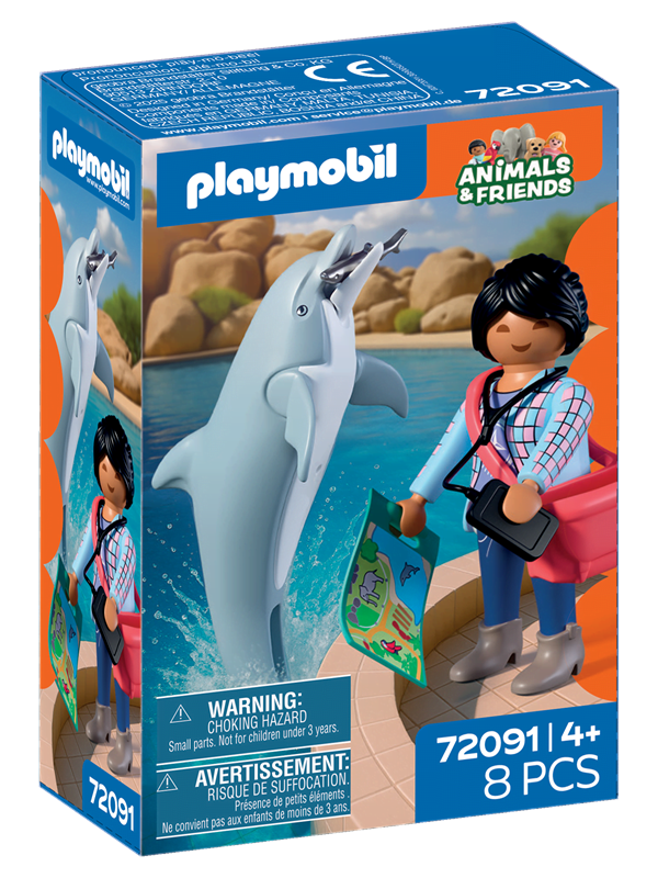 Playmobil Zoo Delfin und Besucher