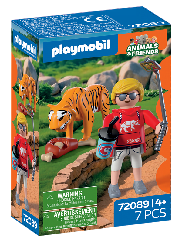 Playmobil Zoo Tiger und Besucher