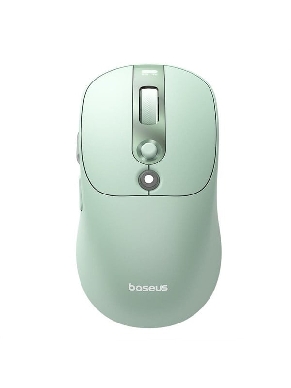 Baseus Editor Wireless Computer Mouse with 800mAh Battery and Battery Status Indicator - Green - Maus (Grün)