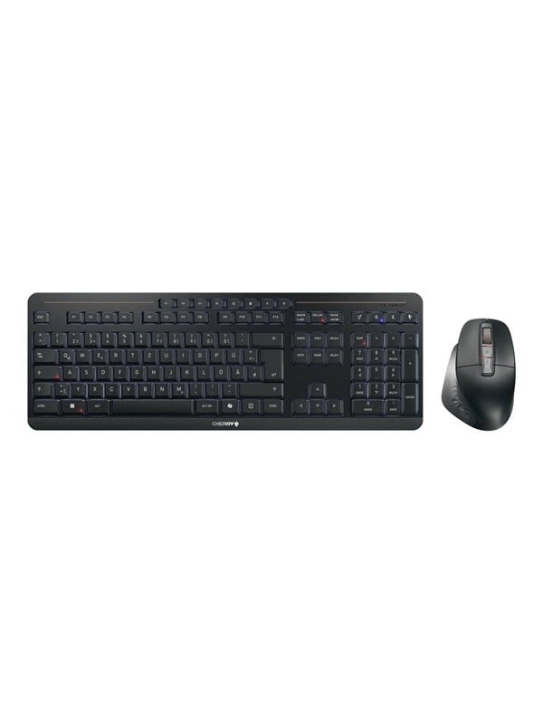 Cherry STREAM DESKTOP ULTIMATE - Tastatur & Maus Set - 100% - Französisch - Schwarz